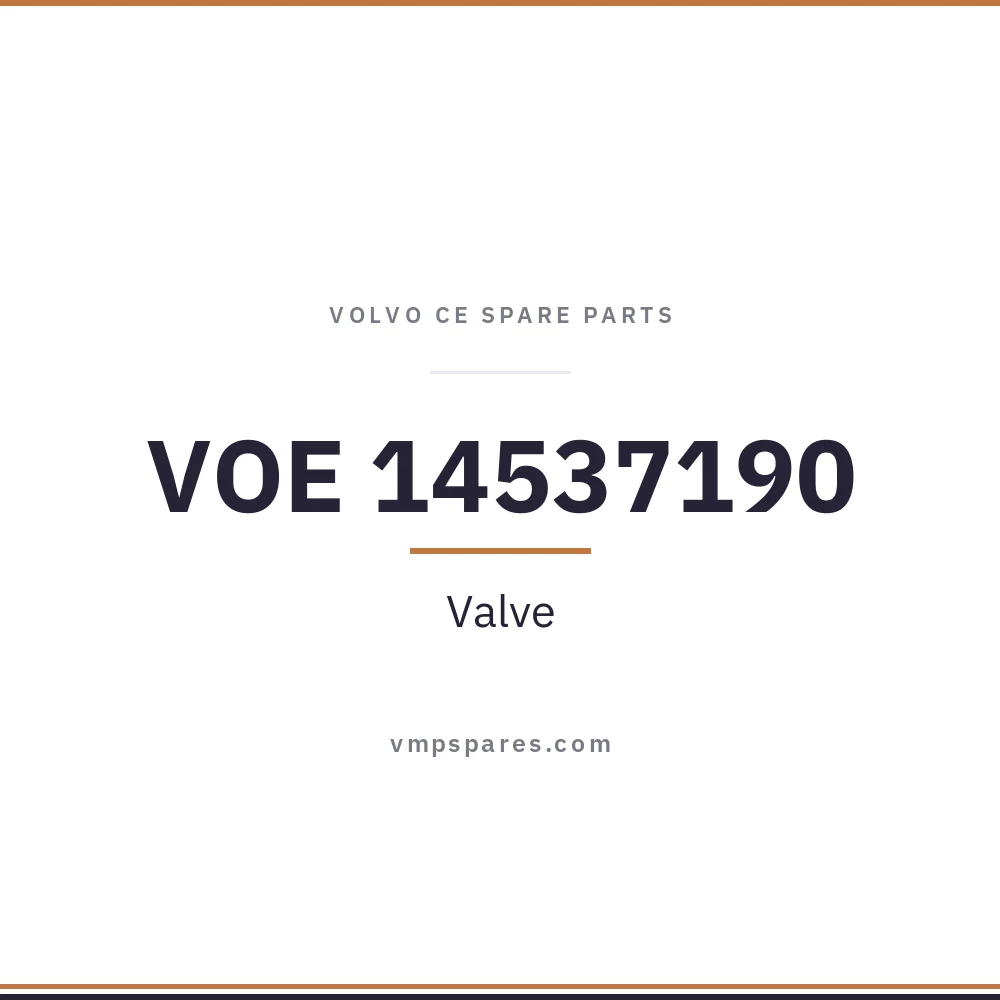 VOE 14537190 – Valve