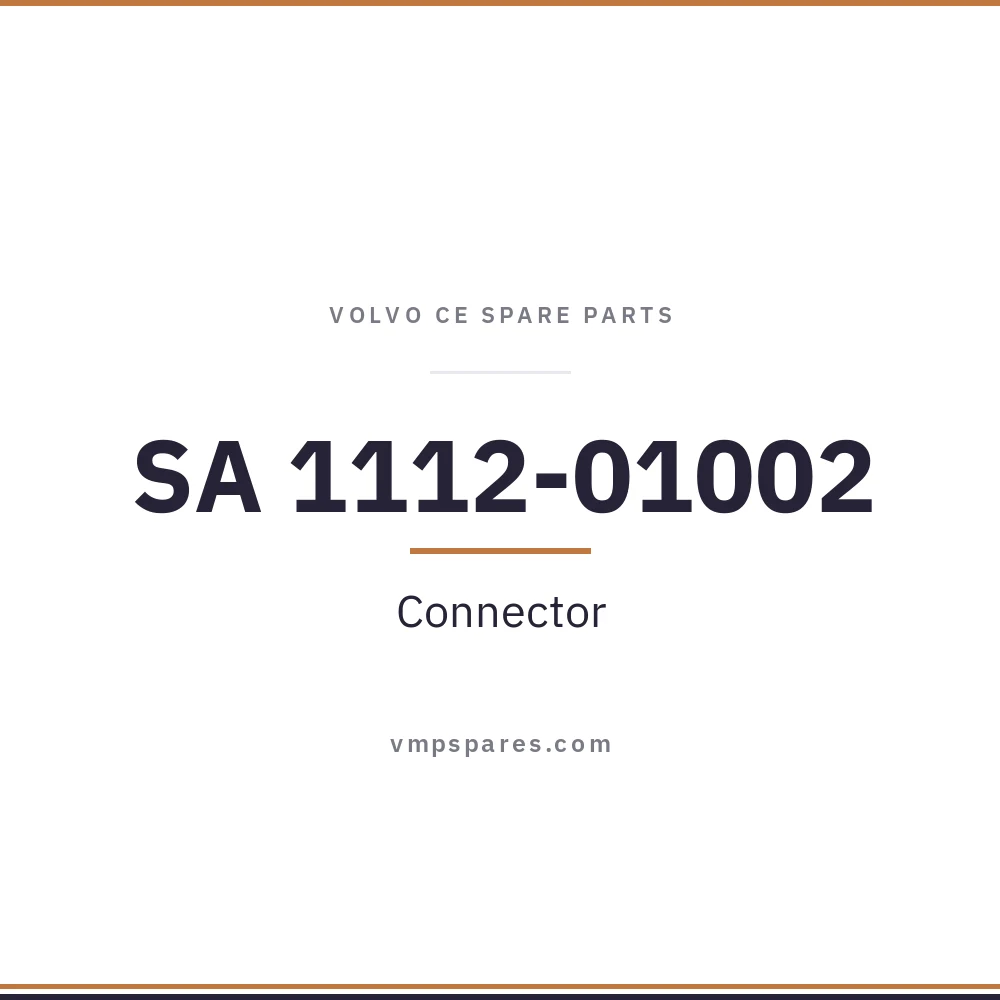 SA 1112-01002 – Connector