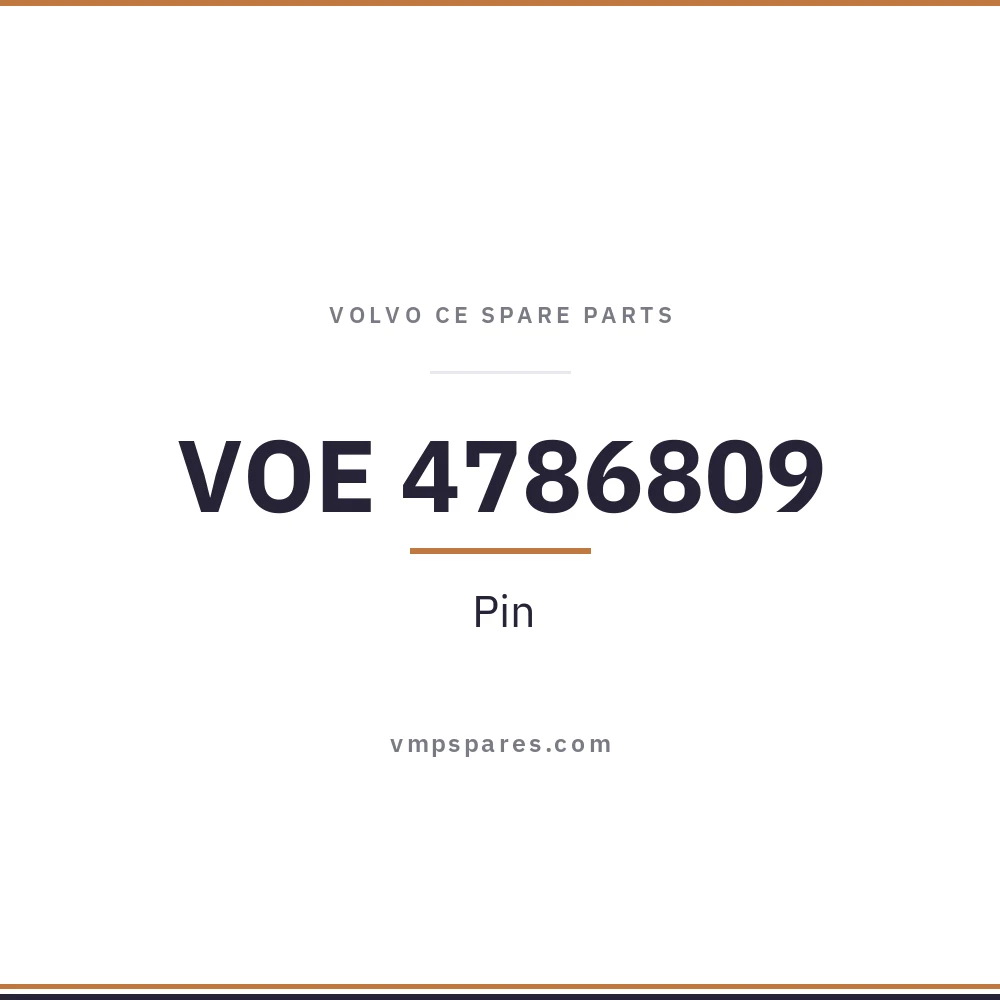 VOE 4786809 – Pin