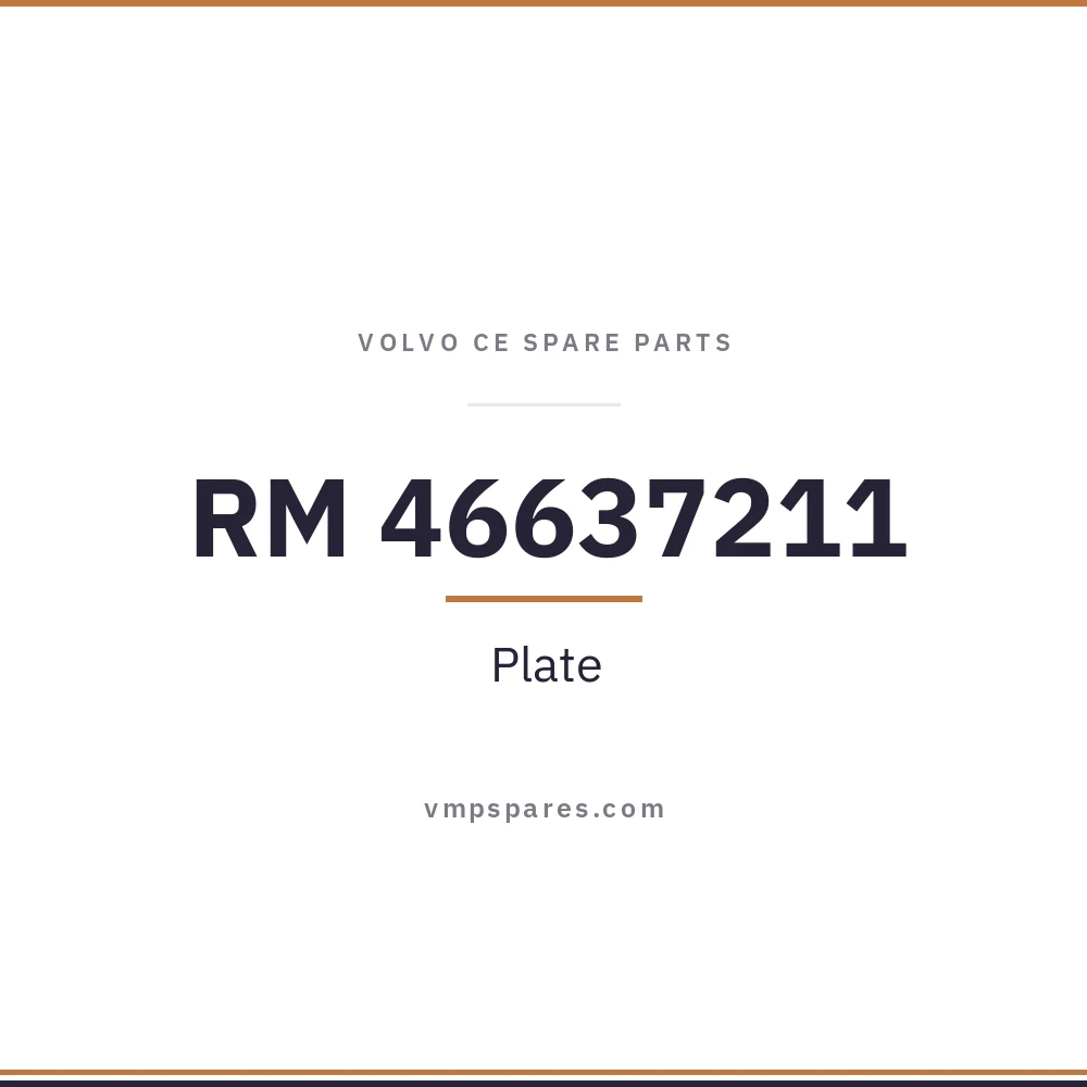 RM 46637211 – Plate
