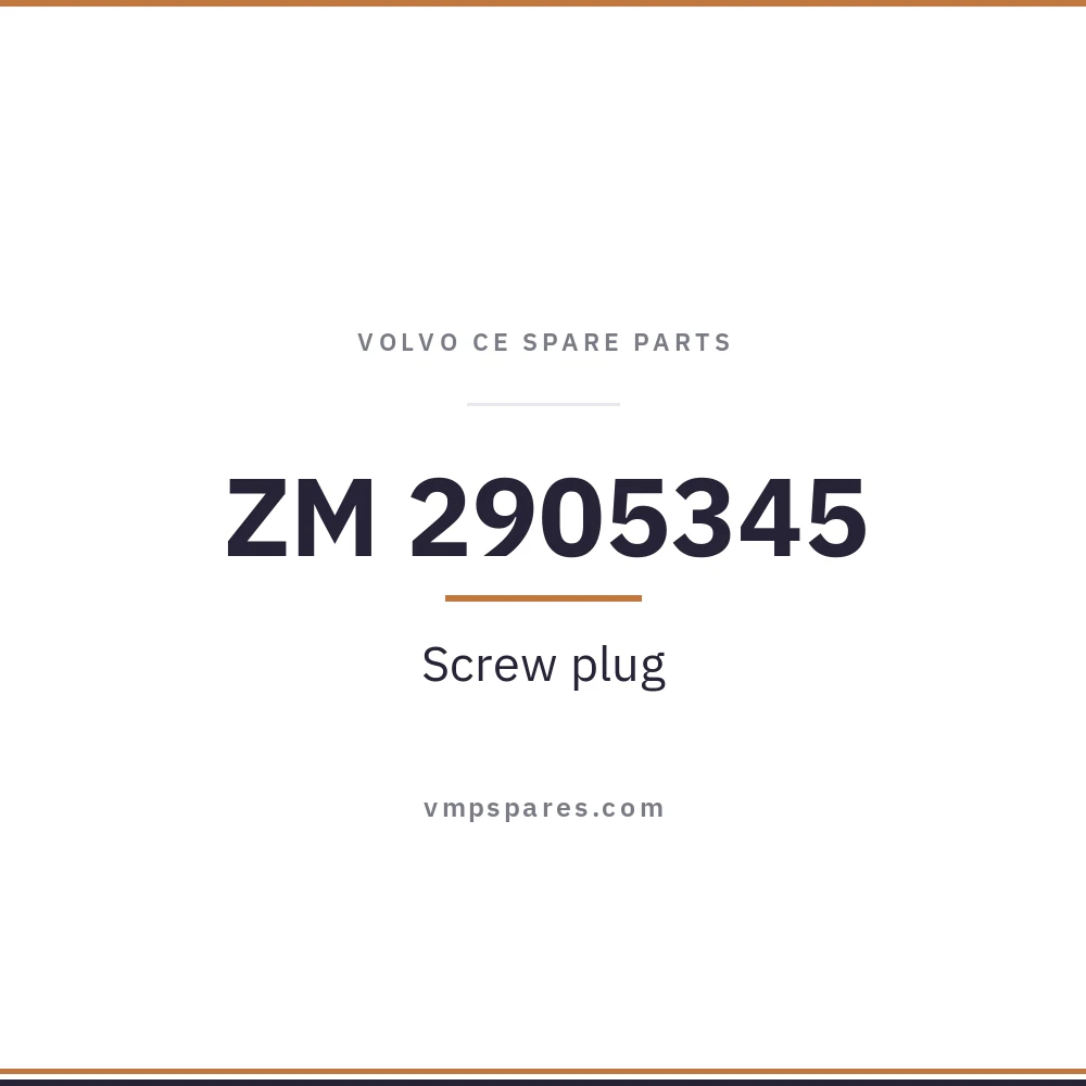 ZM 2905345 – Screw plug