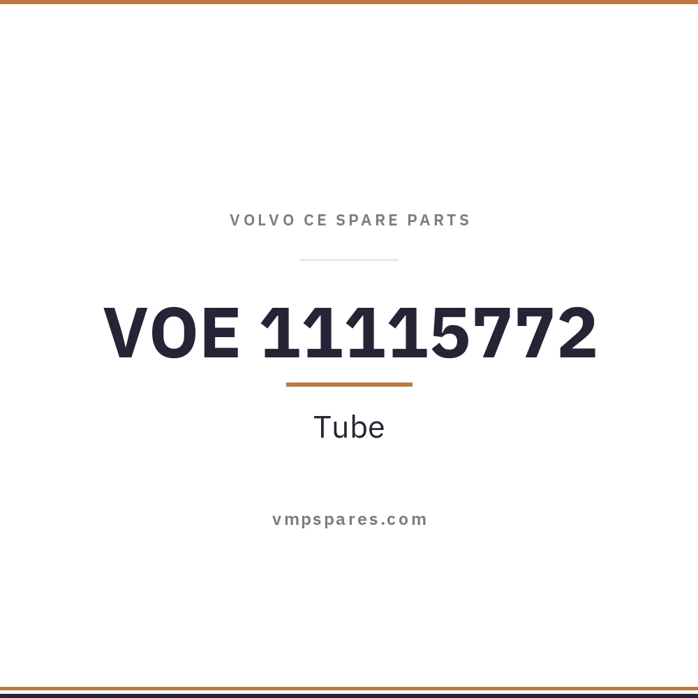 VOE 11115772 – Tube