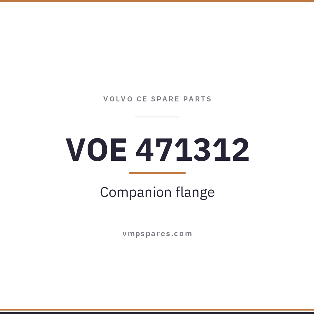VOE 471312 – Companion flange