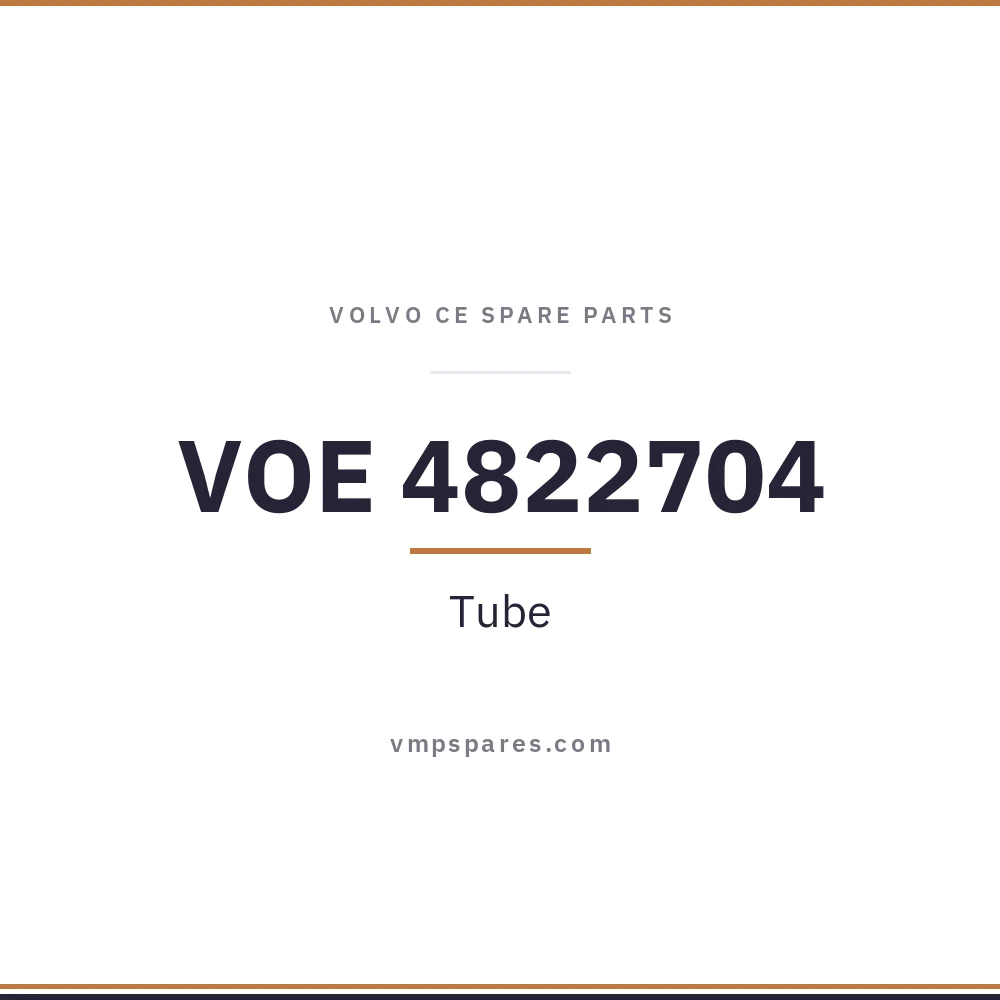 VOE 4822704 – Tube