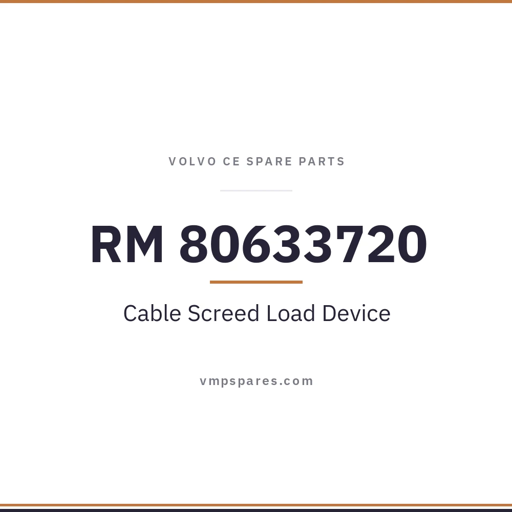 RM 80633720 – Cable Screed Load Device