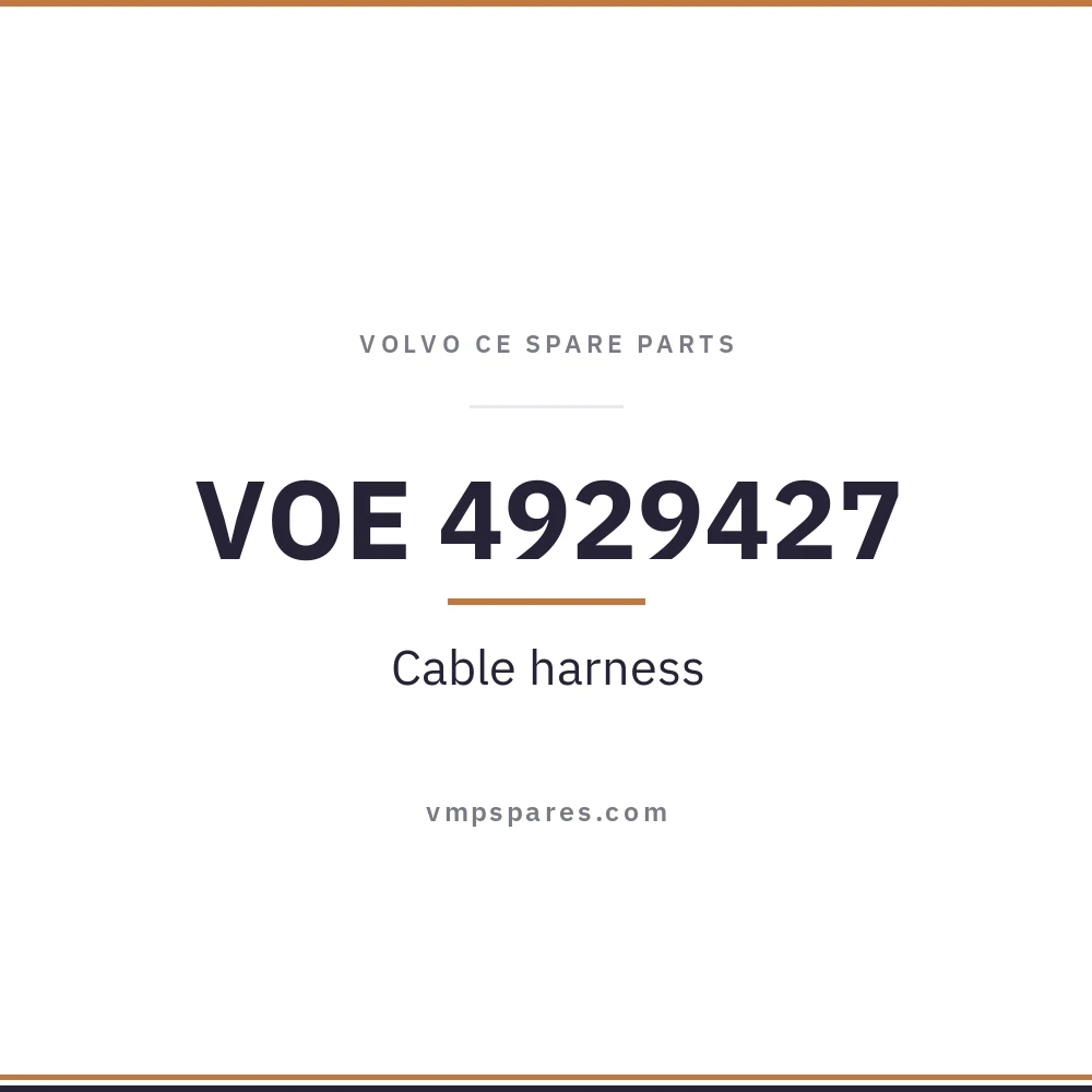 VOE 4929427 – Cable harness