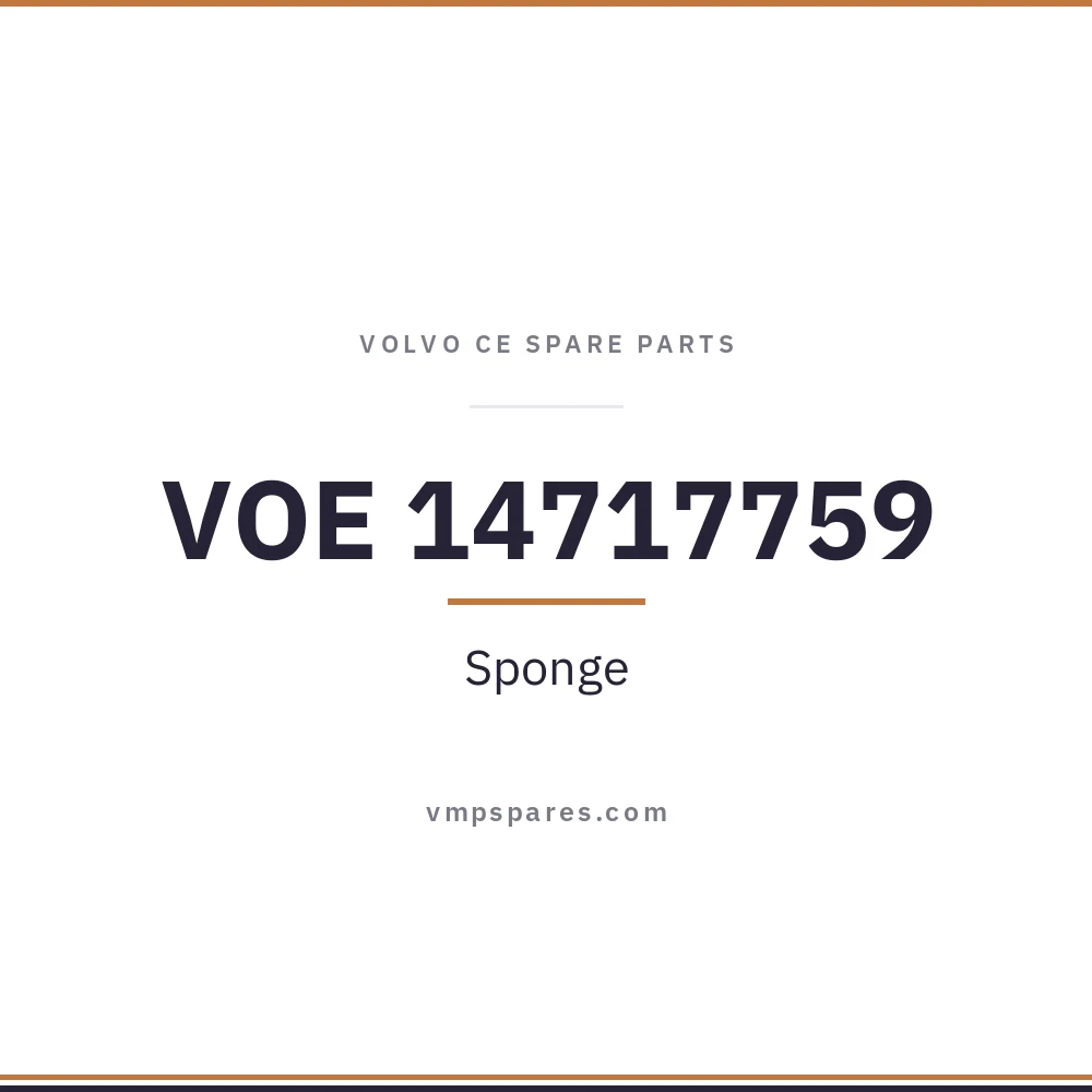 VOE 14717759 – Sponge
