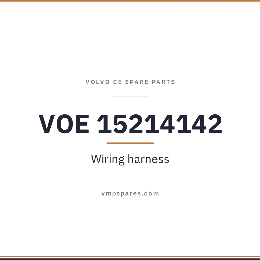 VOE 15214142 – Wiring harness