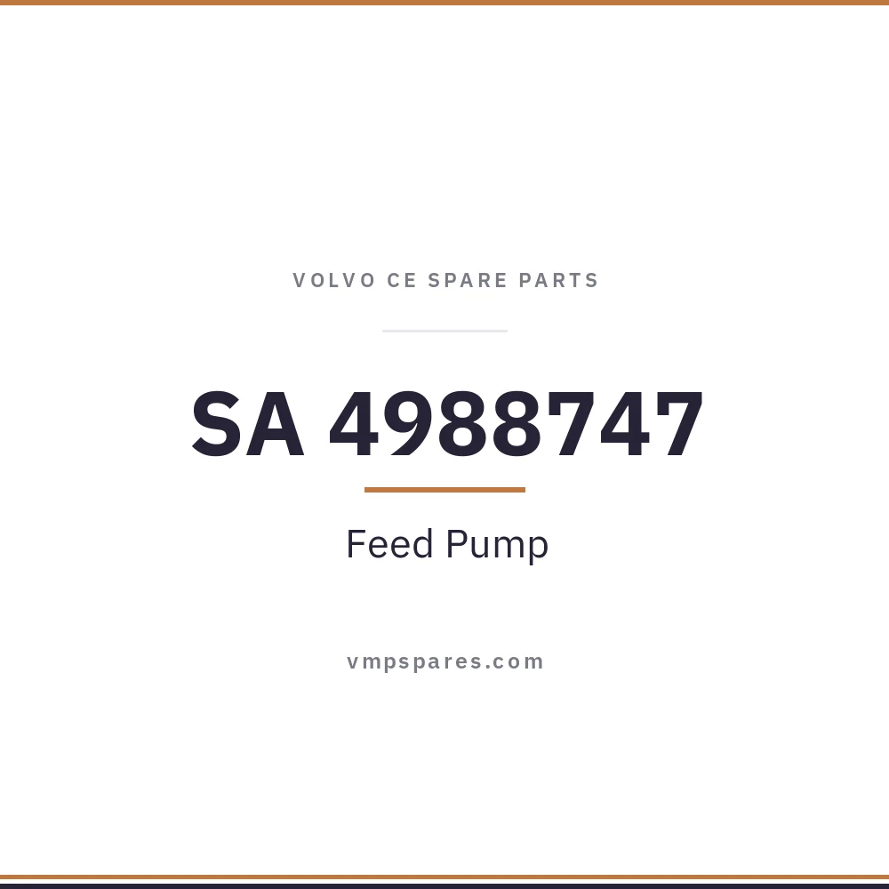SA 4988747 – Feed Pump