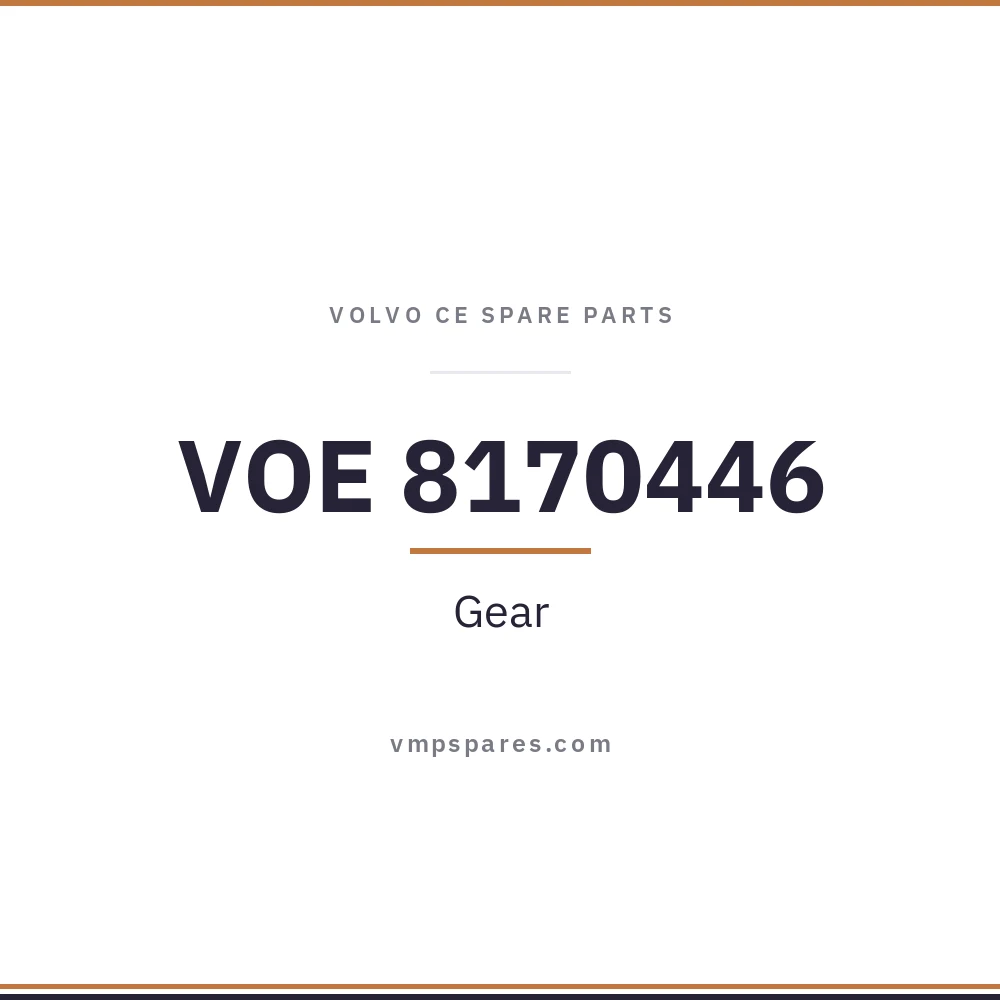 VOE 8170446 – Gear