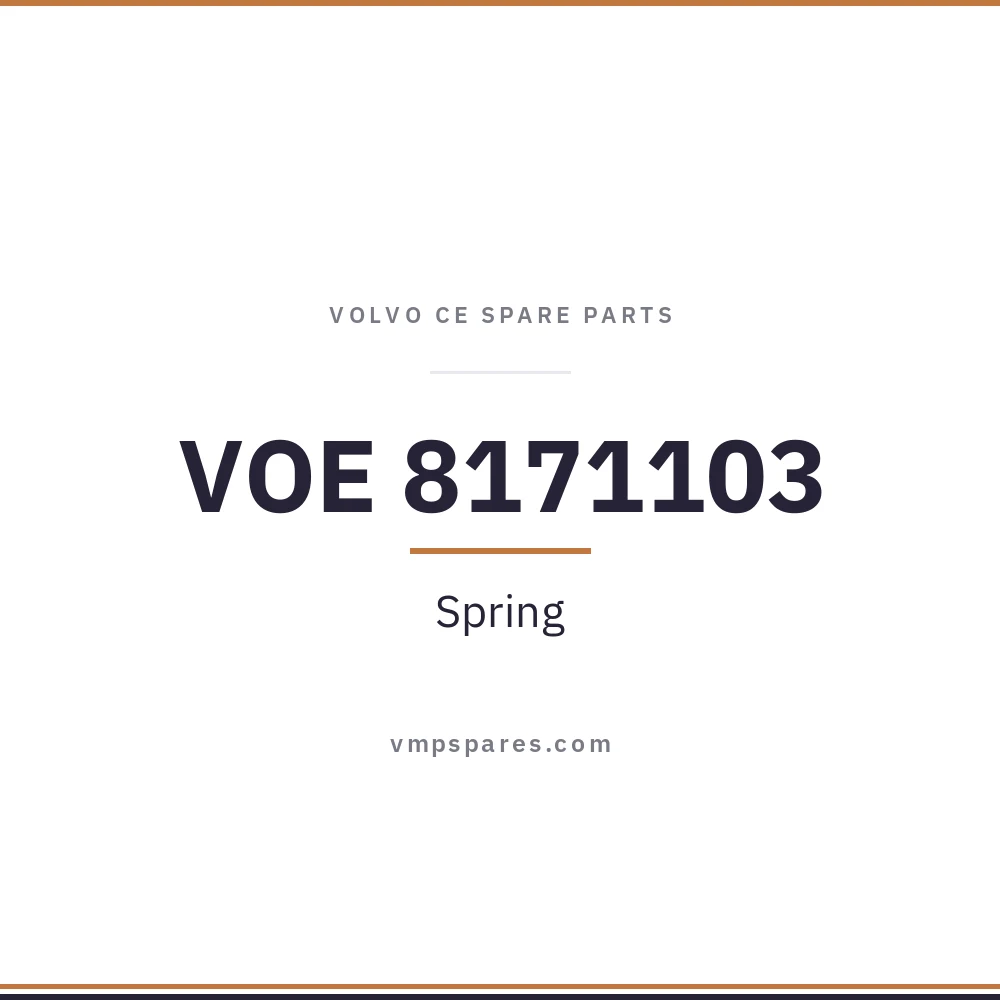 VOE 8171103 – Spring