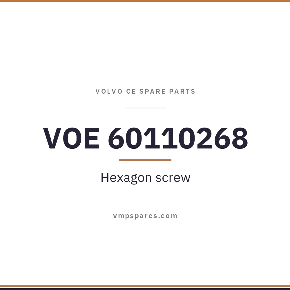 VOE 60110268 – Hexagon screw