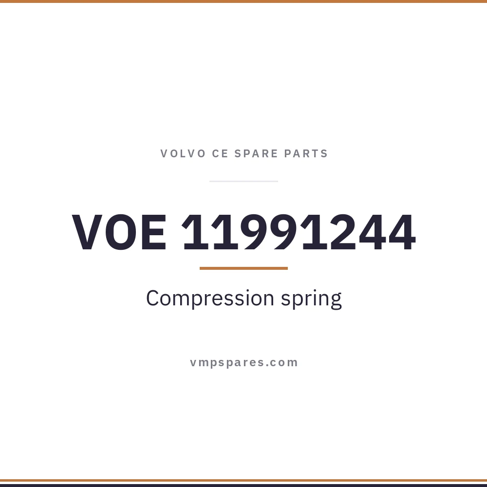 VOE 11991244 – Compression spring