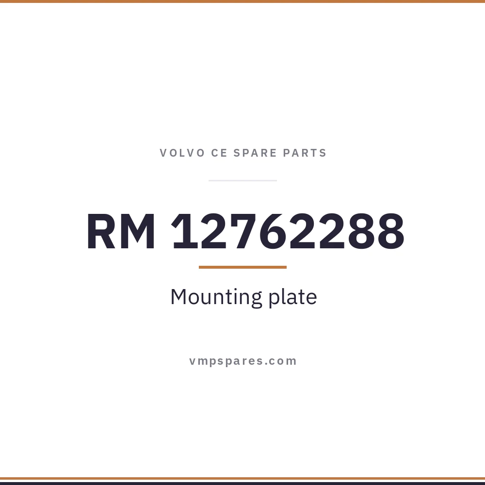 RM 12762288 – Mounting plate
