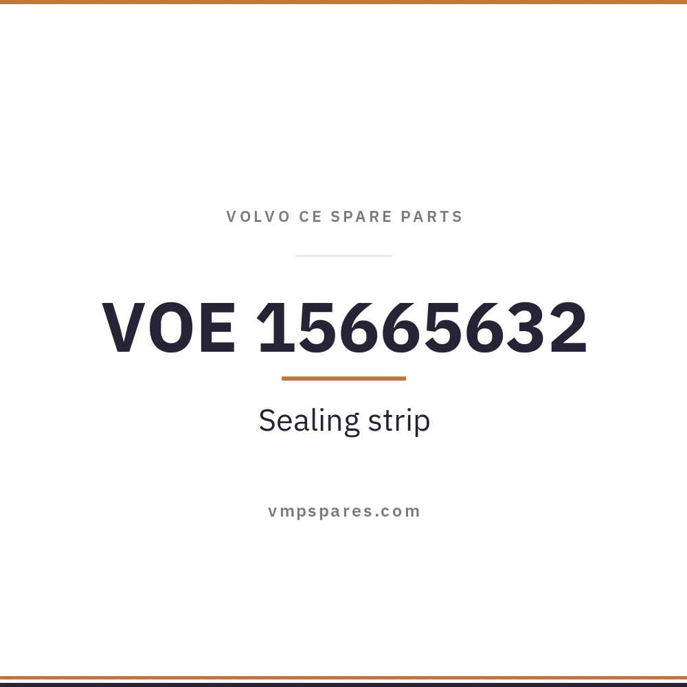 VOE 15665632 – Sealing strip