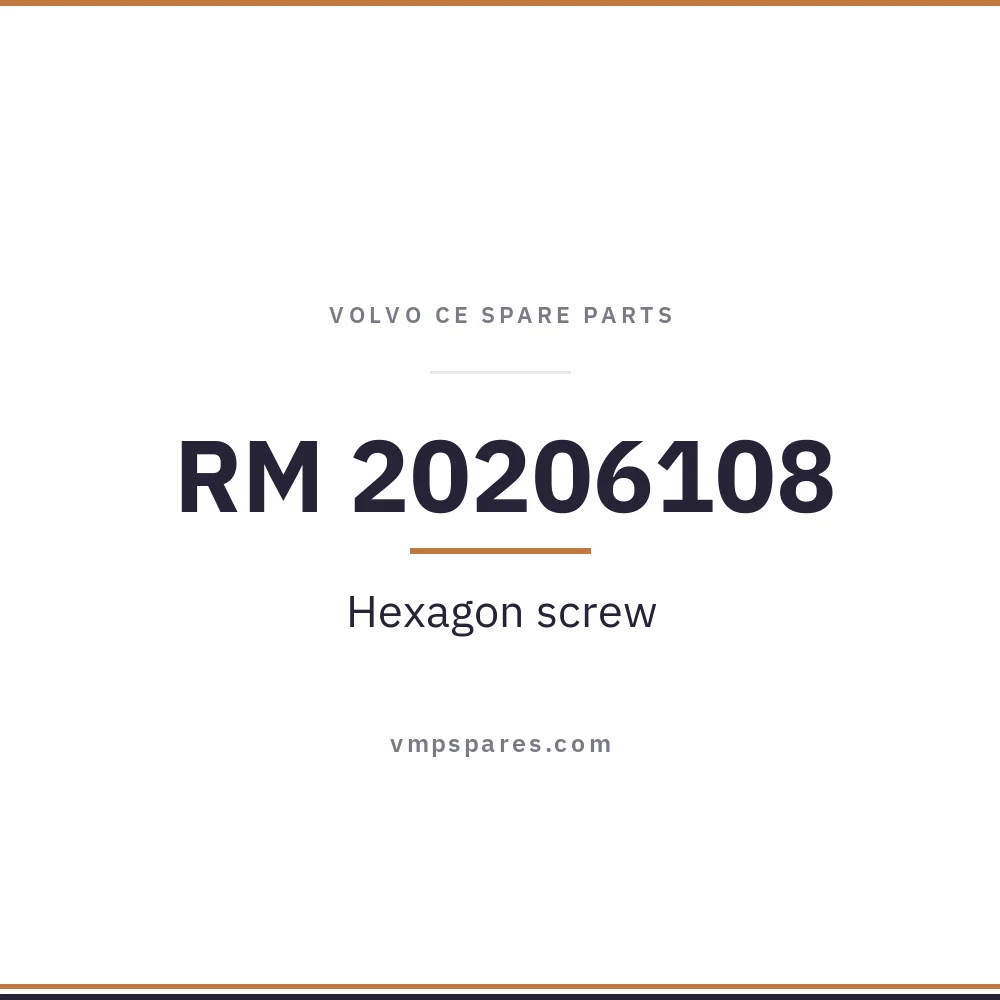 RM 20206108 – Hexagon screw