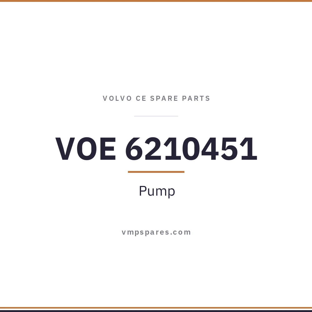 VOE 6210451 – Pump
