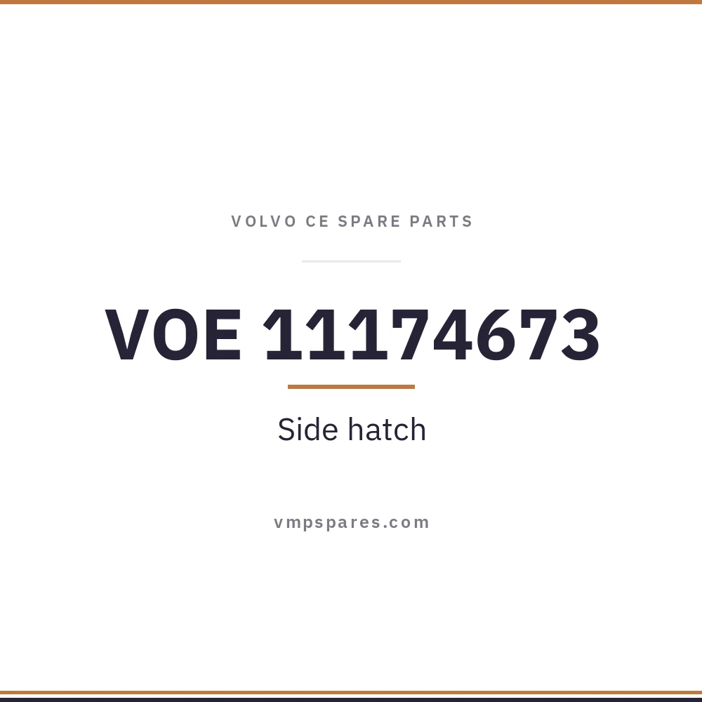 VOE 11174673 – Side hatch
