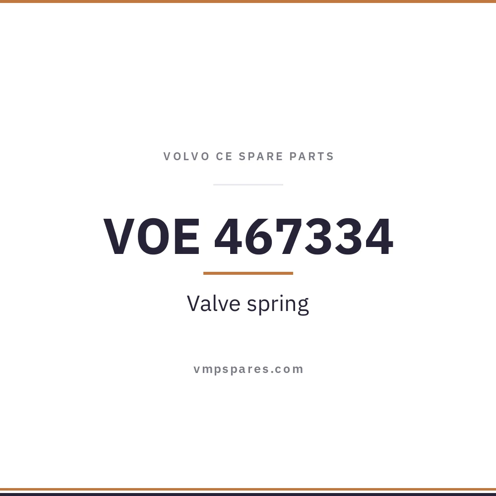 VOE 467334 – Valve spring