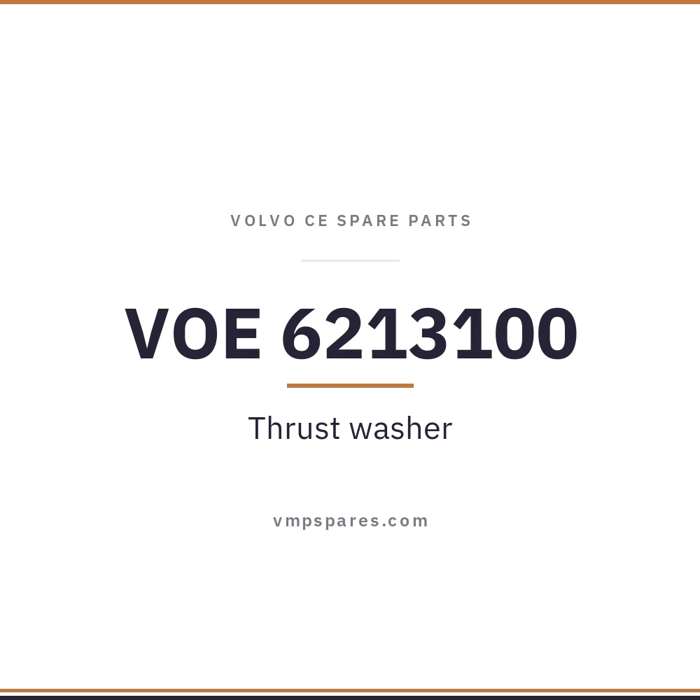 VOE 6213100 – Thrust washer