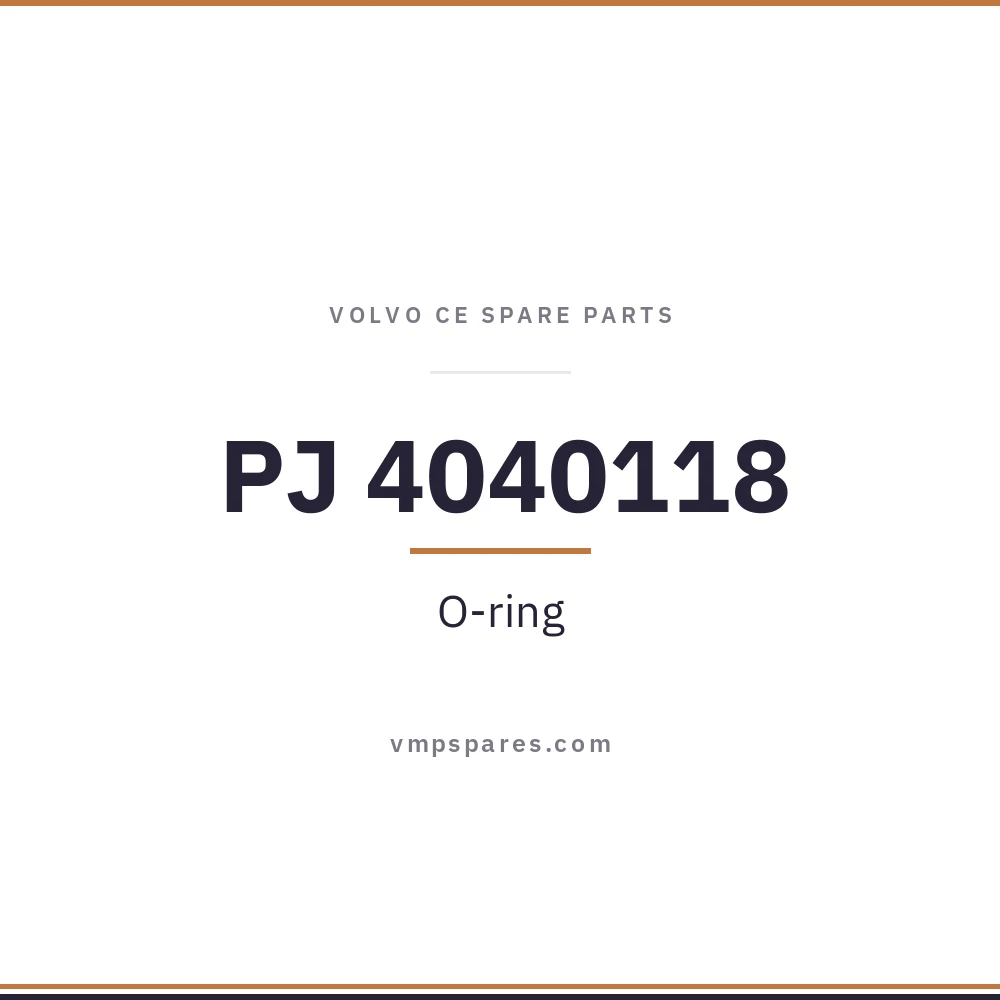 PJ 4040118 – O-ring