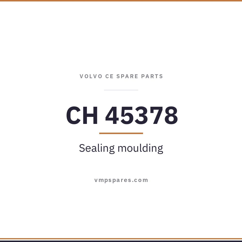CH 45378 – Sealing moulding