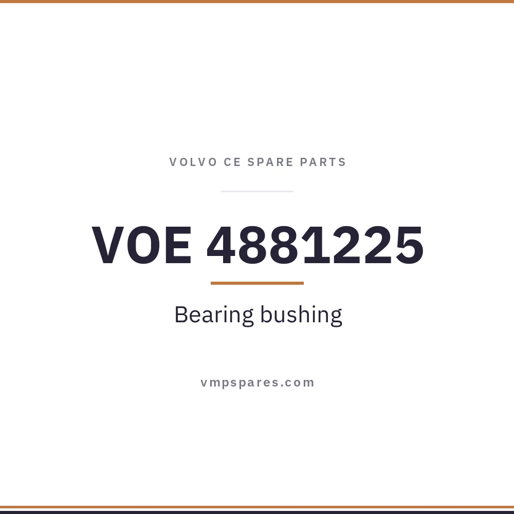VOE 4881225 – Bearing bushing