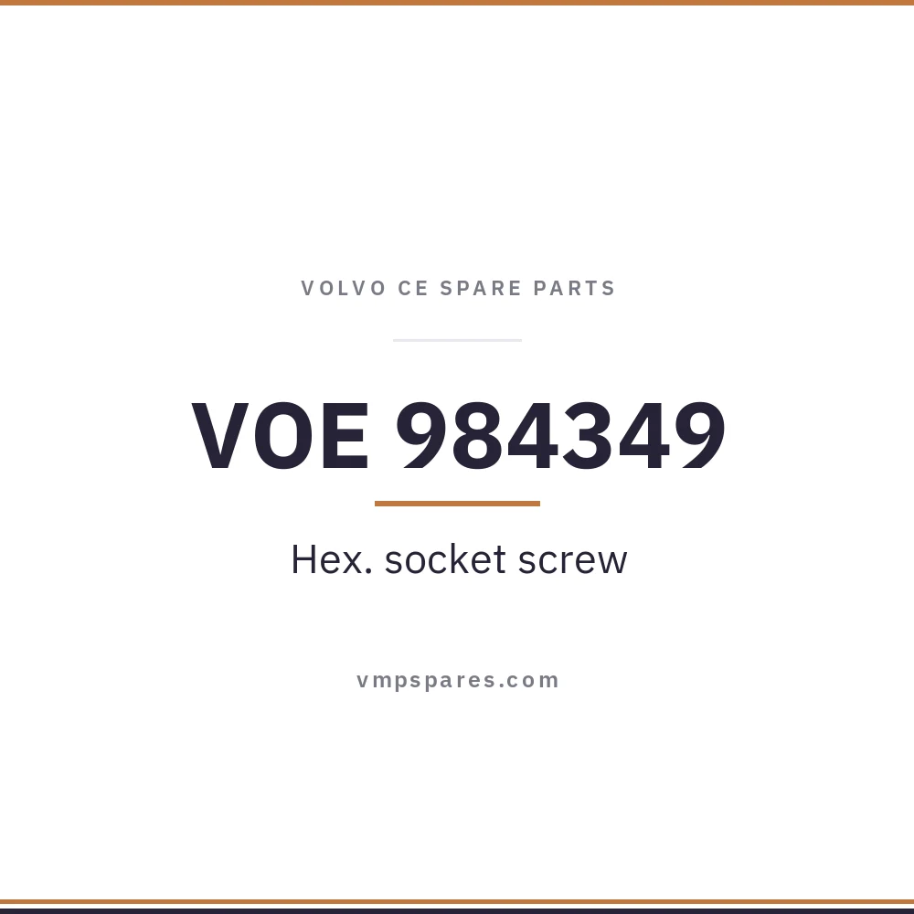 VOE 984349 – Hex. socket screw
