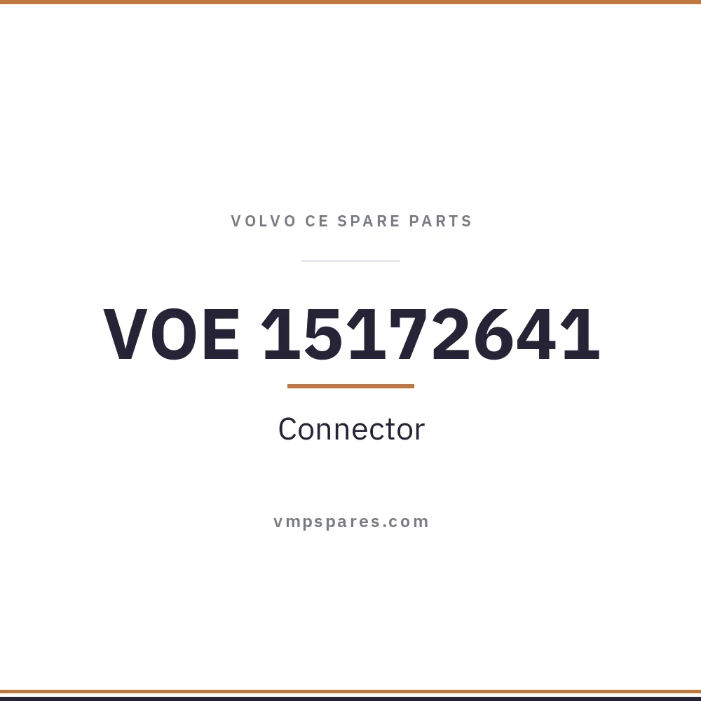 VOE 15172641 – Connector