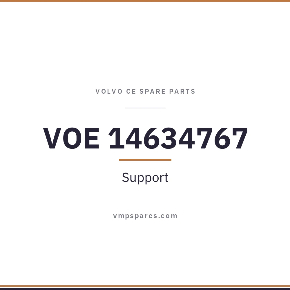 VOE 14634767 – Support