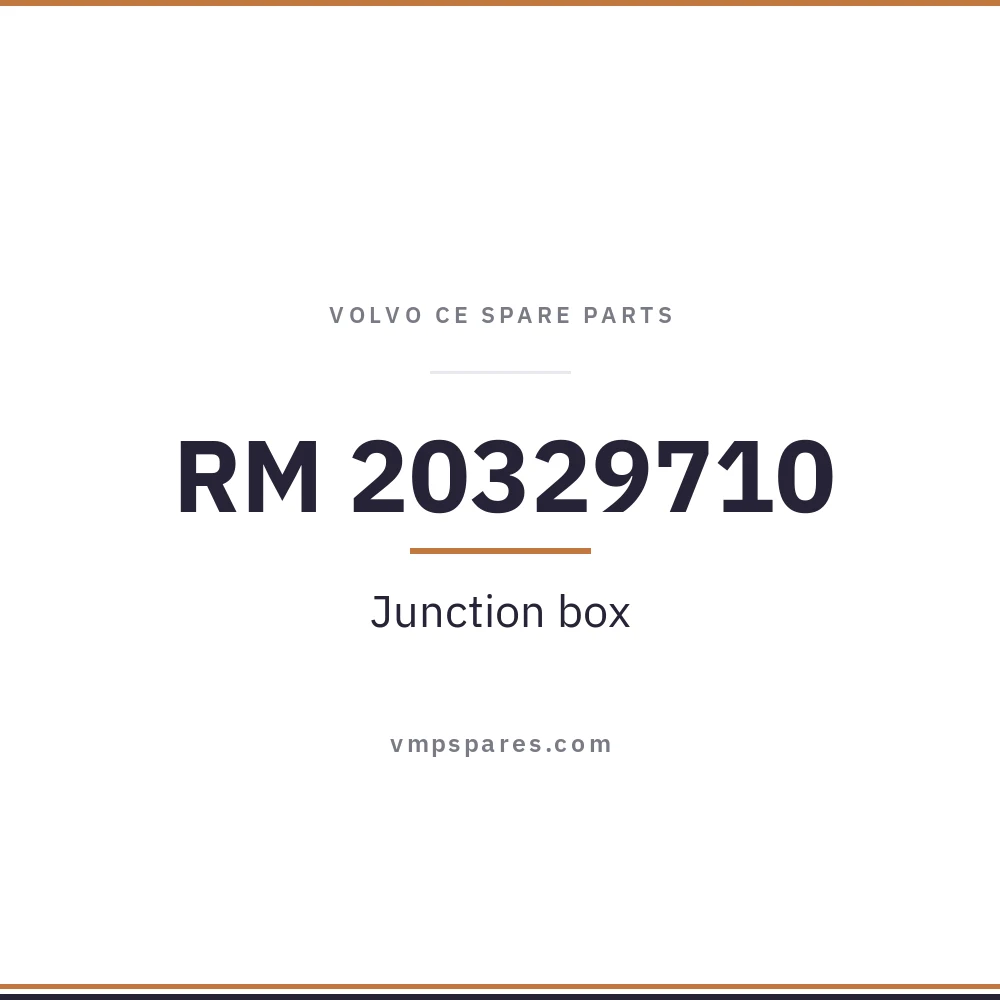 RM 20329710 – Junction box