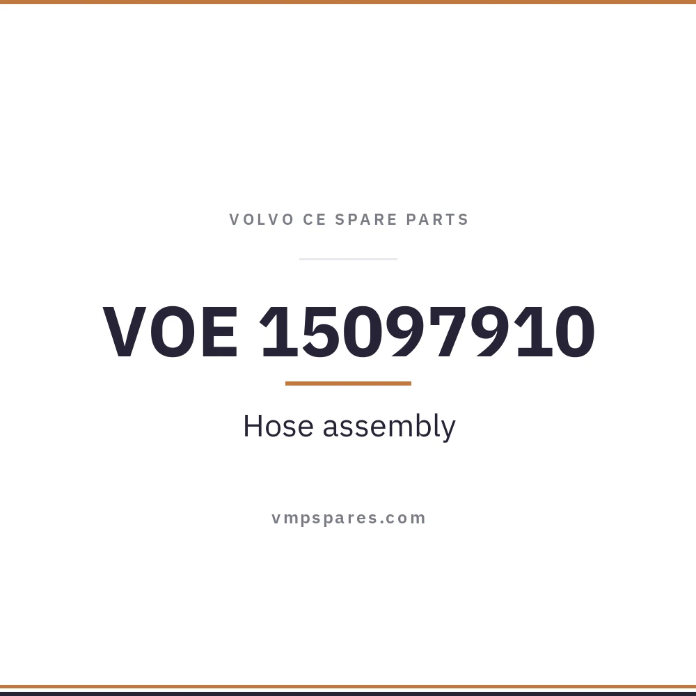 VOE 15097910 – Hose assembly