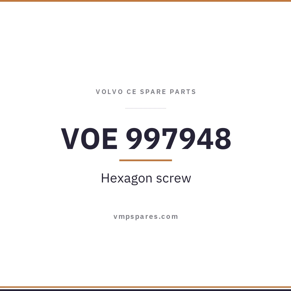VOE 997948 – Hexagon screw