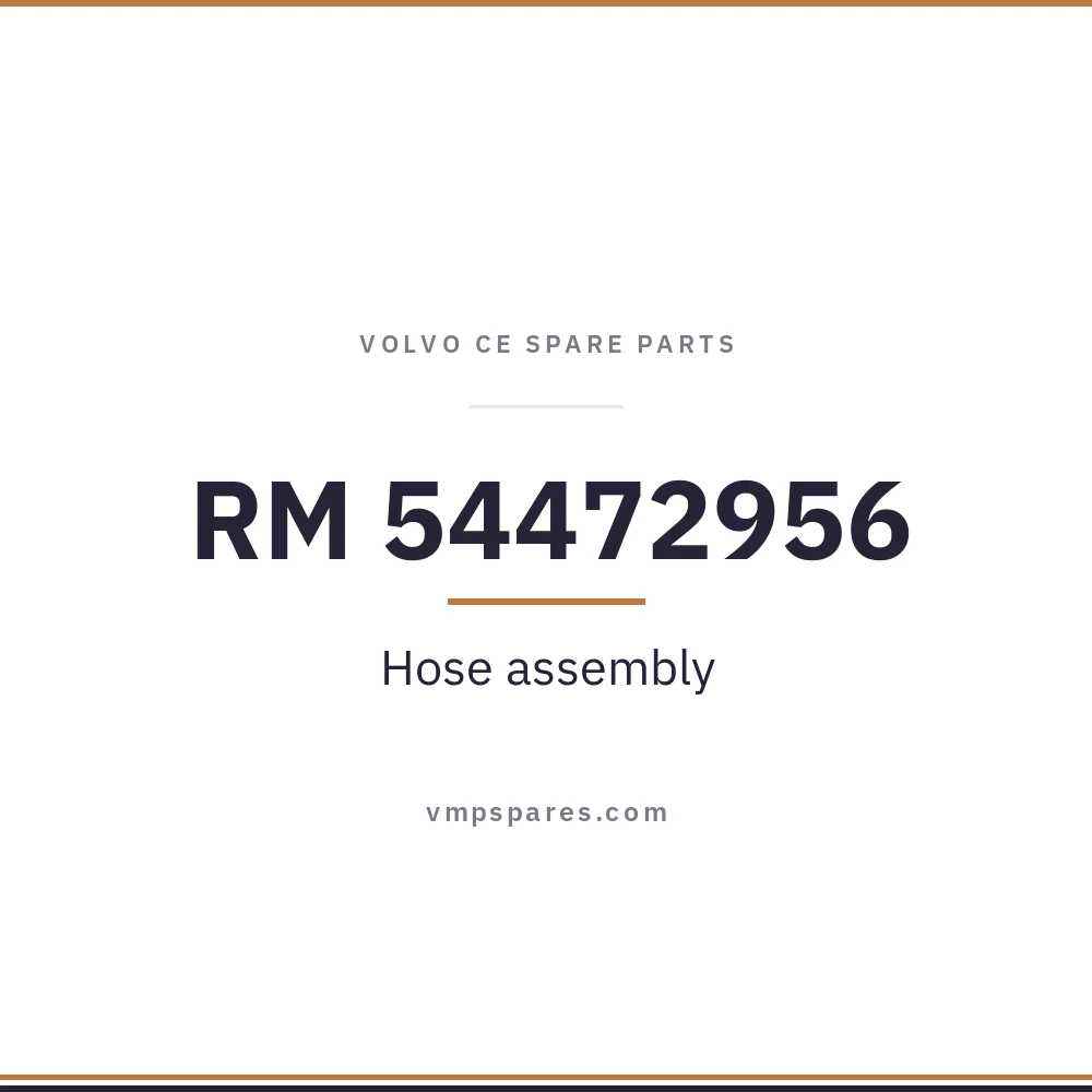 RM 54472956 – Hose assembly