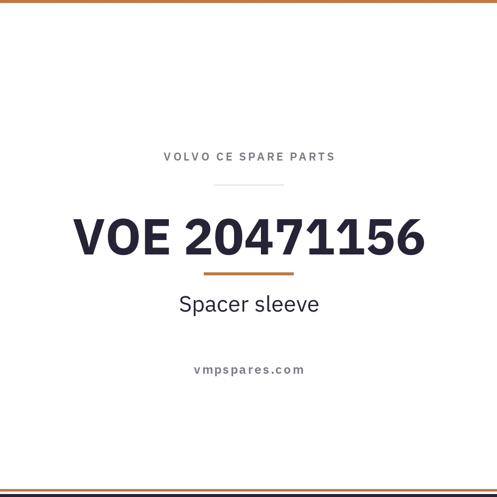 VOE 20471156 – Spacer sleeve