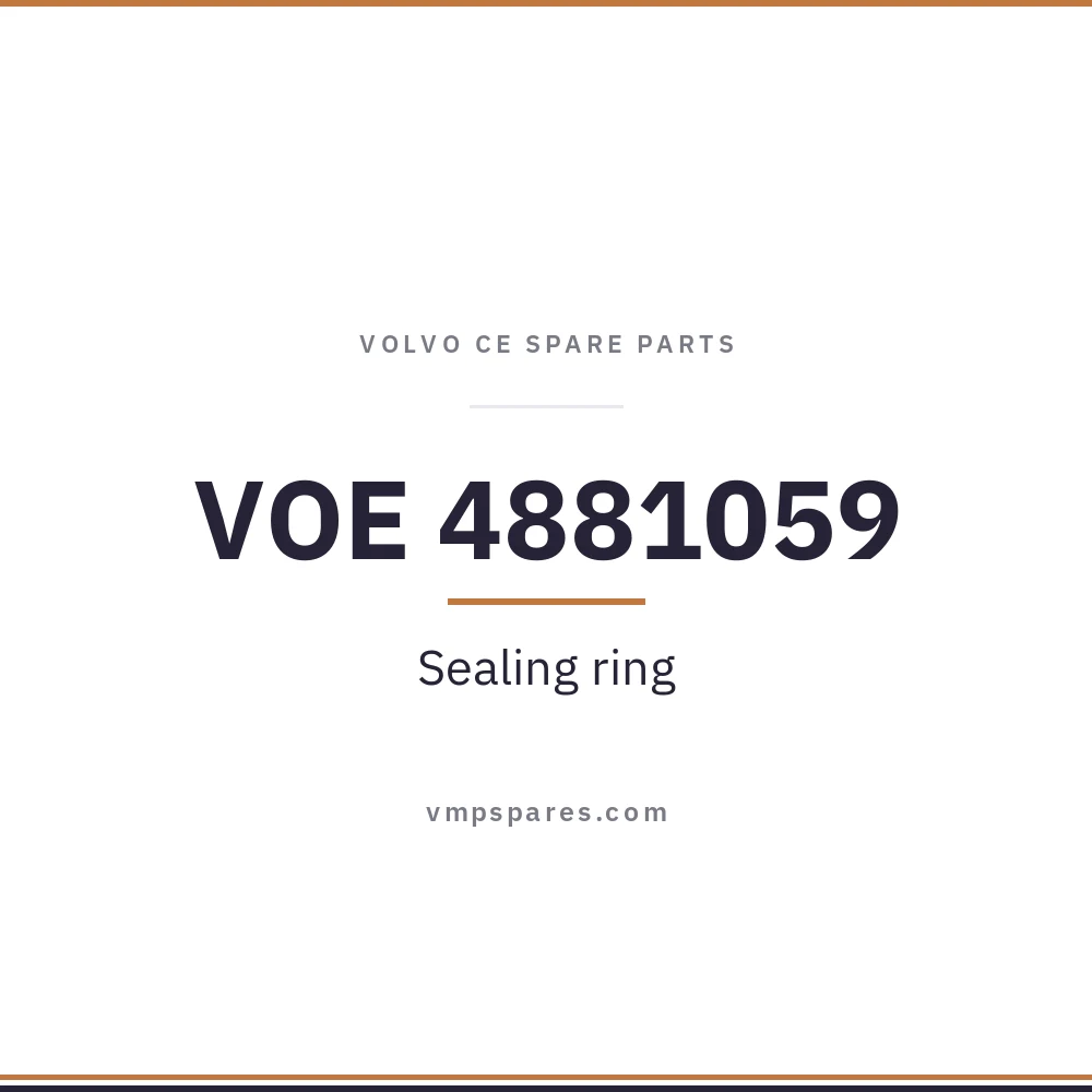 VOE 4881059 – Sealing ring