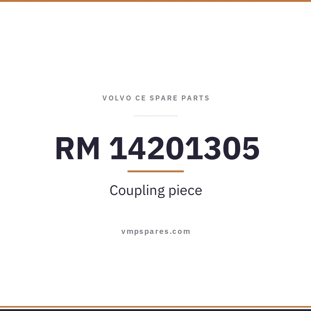 RM 14201305 – Coupling piece