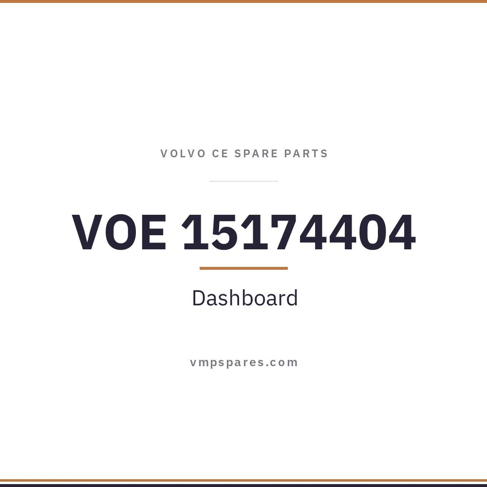 VOE 15174404 – Dashboard