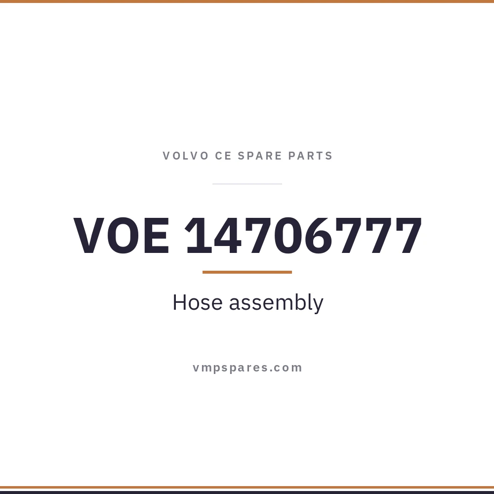 VOE 14706777 – Hose assembly