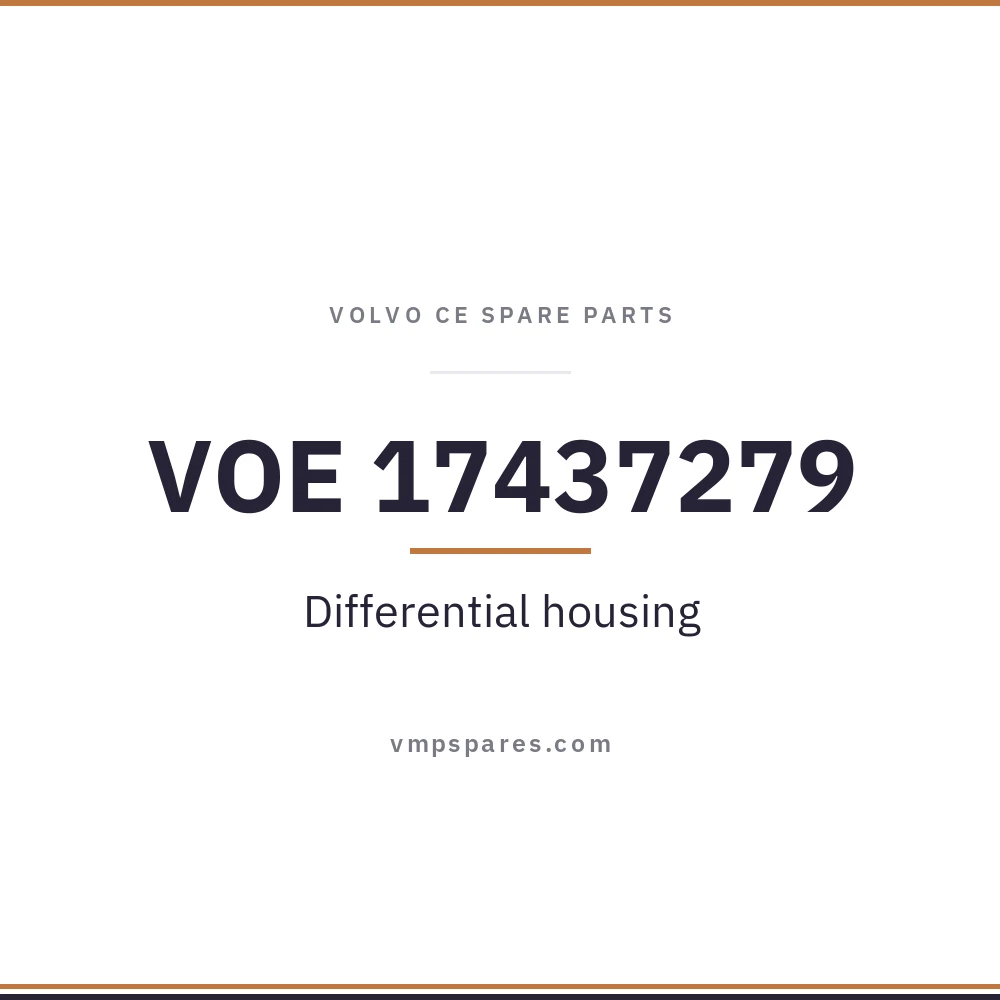 VOE 17437279 – Differential housing