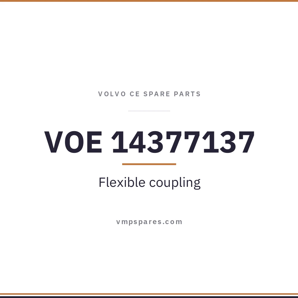 VOE 14377137 – Flexible coupling