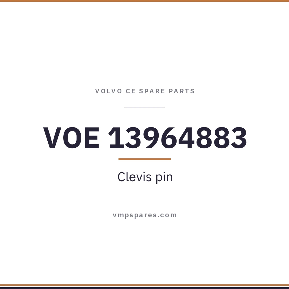 VOE 13964883 – Clevis pin