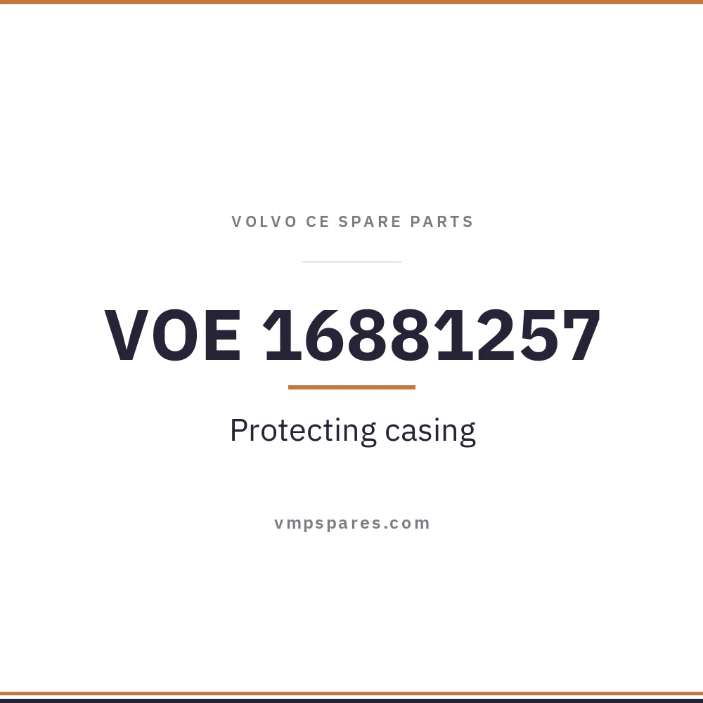 VOE 16881257 – Protecting casing