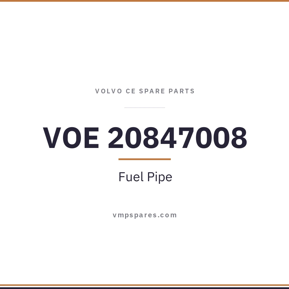 VOE 20847008 – Fuel Pipe