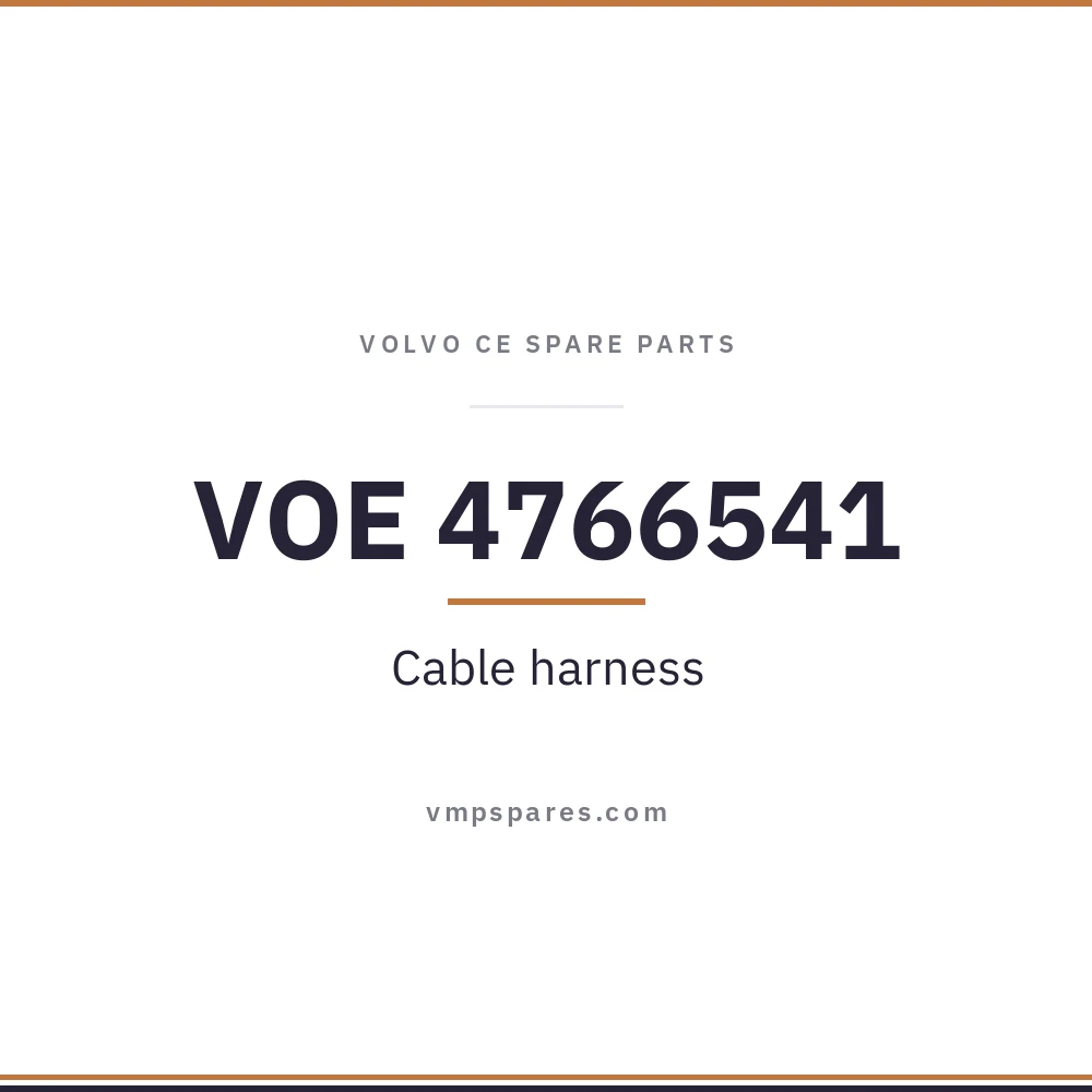 VOE 4766541 – Cable harness