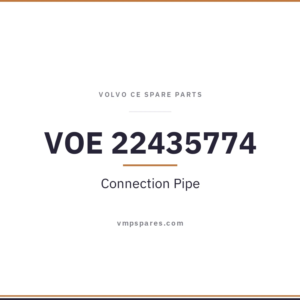VOE 22435774 – Connection Pipe