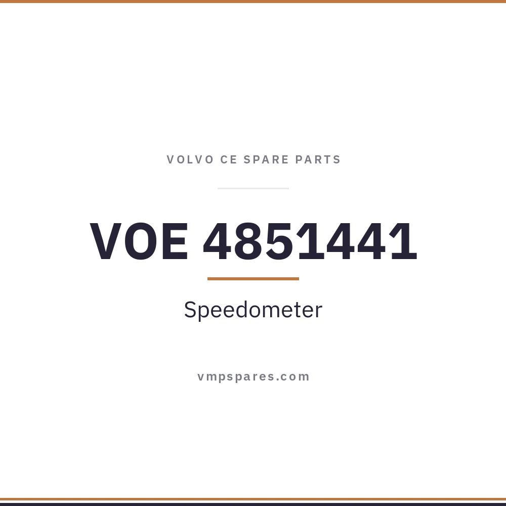 VOE 4851441 – Speedometer