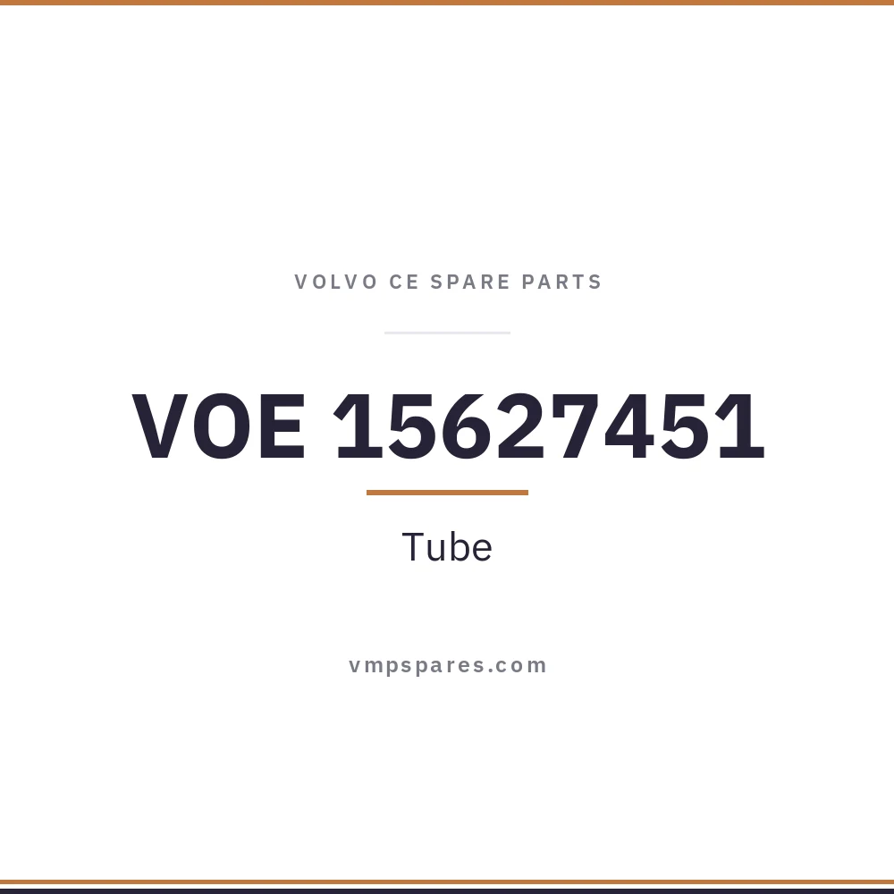 VOE 15627451 – Tube