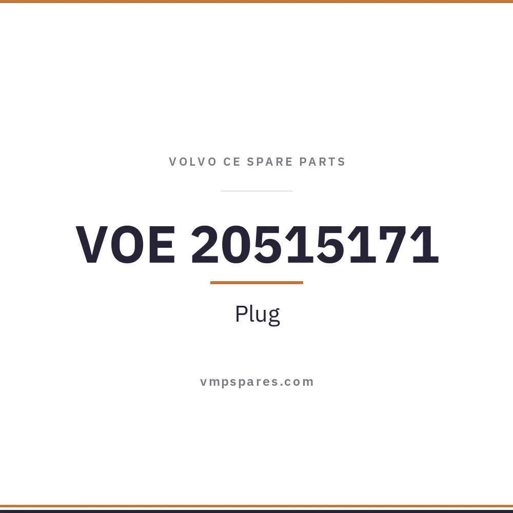VOE 20515171 – Plug