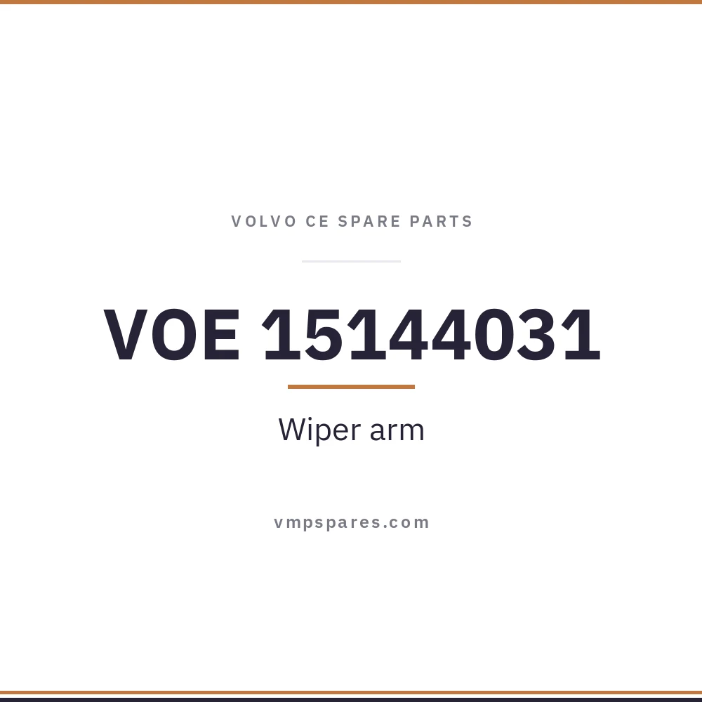 VOE 15144031 – Wiper arm